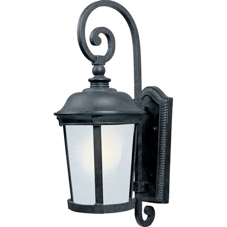 Maxim Lighting Dover EE 1-Light 12" Wide Bronze Outdoor Wall Sconce 86095FSBZ